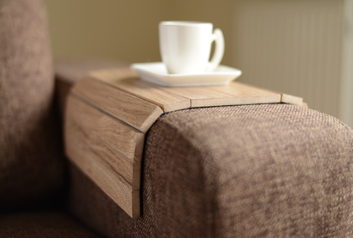 Sofa Tray Table handmadesofa Arm Trayarmrest Traysofa Arm Etsy
