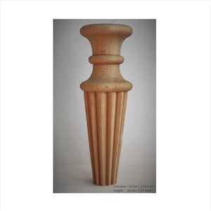 Furniture leg wood Bed feet Sofa leg wood Coffee table leg Wooden leg Farmhouse table leg Bed leg wood Wood turned feet Turned wood leg