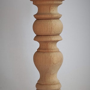Furniture leg wood Bed feet Sofa leg wood Coffee table leg Wooden leg Farmhouse table leg Bed leg wood Wood turned feet Turned wood leg