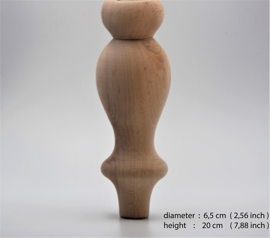 Furniture Leg Wood Bed Feet Sofa Leg Wood Coffee Table Leg Wooden Leg Farmhouse Table Leg Bed