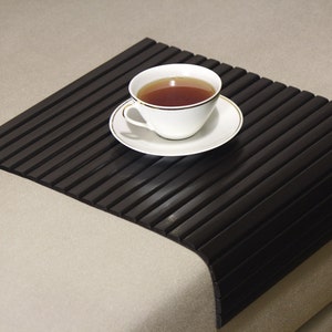 Sofa Tray Table (BITTER WENGE),Sofa Arm Tray,Armrest Tray,Sofa Arm Table, Coffee Table, Wood Gifts, Sofa Table,Wood Tray,Gift, Home & Living