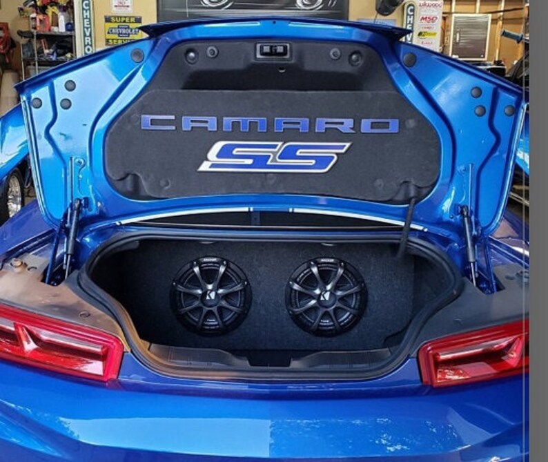 2016 2020 Camaro coupe trunk lid panel with large SS center Etsy