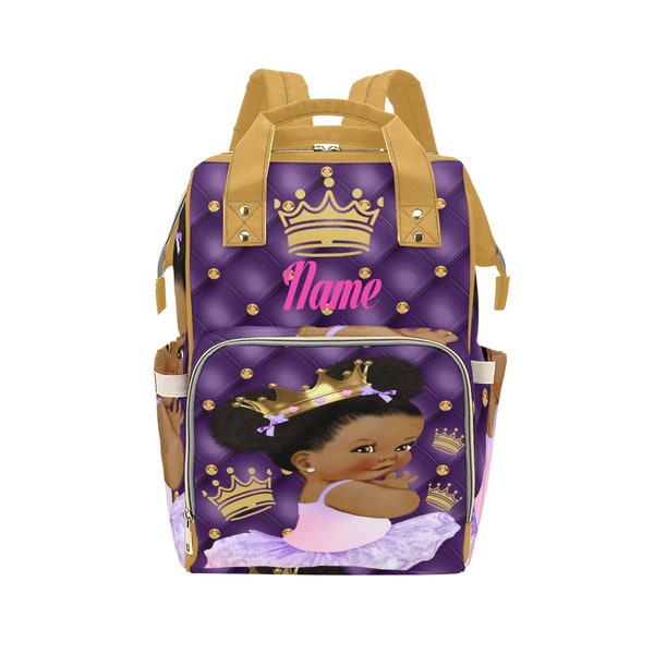 Purple Diaper Bag Etsy