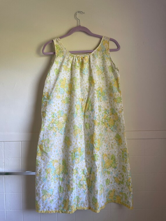 70s/80s Vintage Katz Shift Nightgown Set - image 5