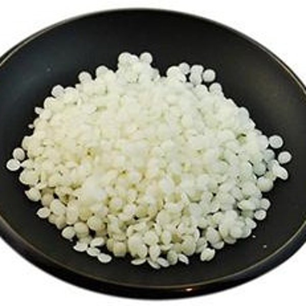 SALE 1 lb Organic White Beeswax Pastilles | BULK 16 oz | 100% organic beeswax can be used for lip balm, soap, candlemaking, etc