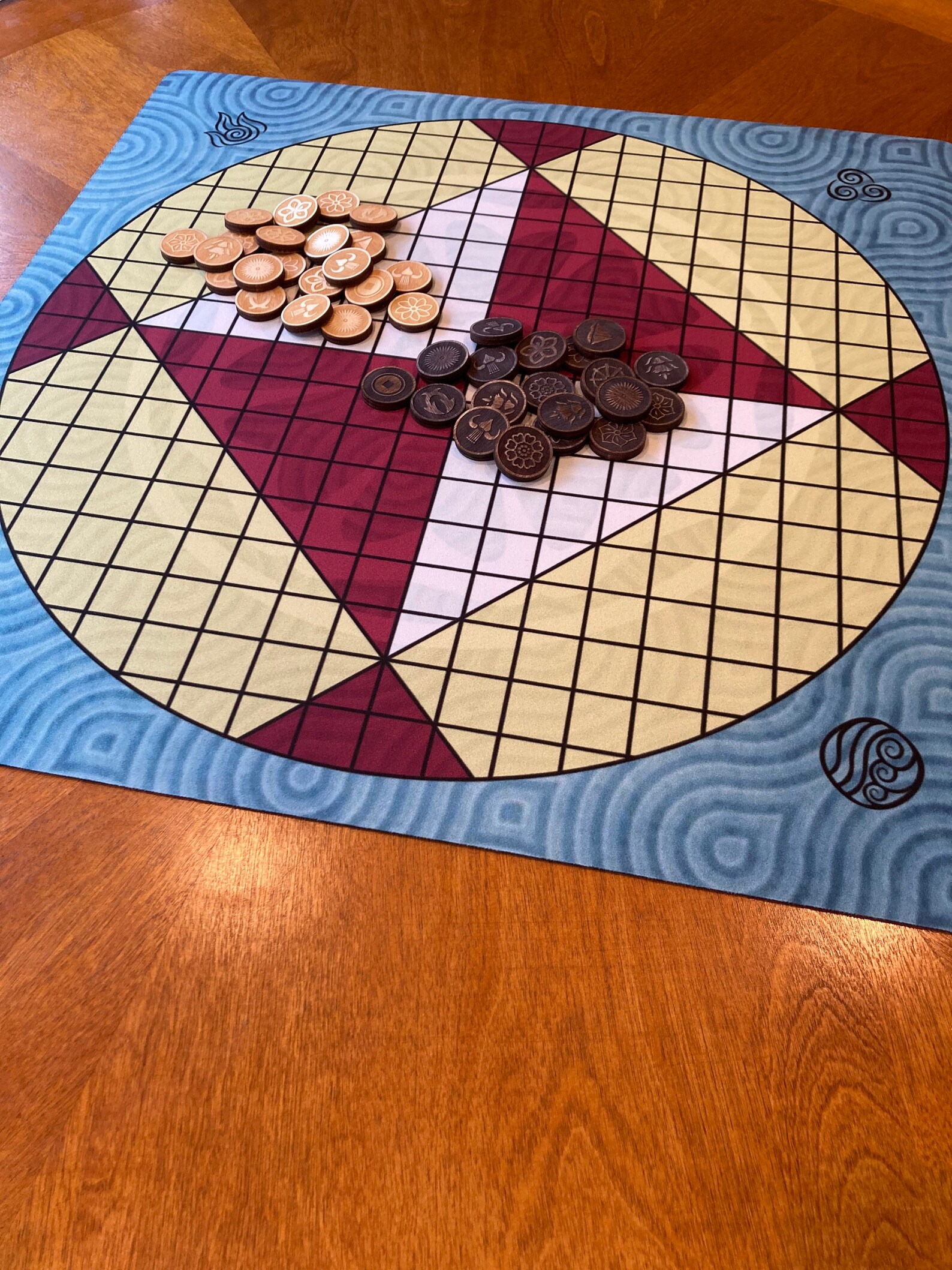 Pai Sho Board Playmat Etsy Pai Sho Board Playmat Etsy