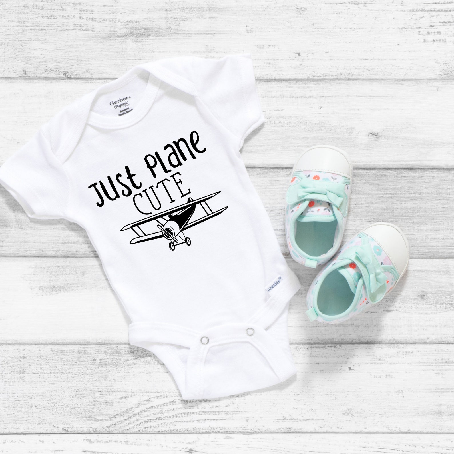 Just Plane Cute Onesie® BodySuit Travel Onesie® Airplane Etsy