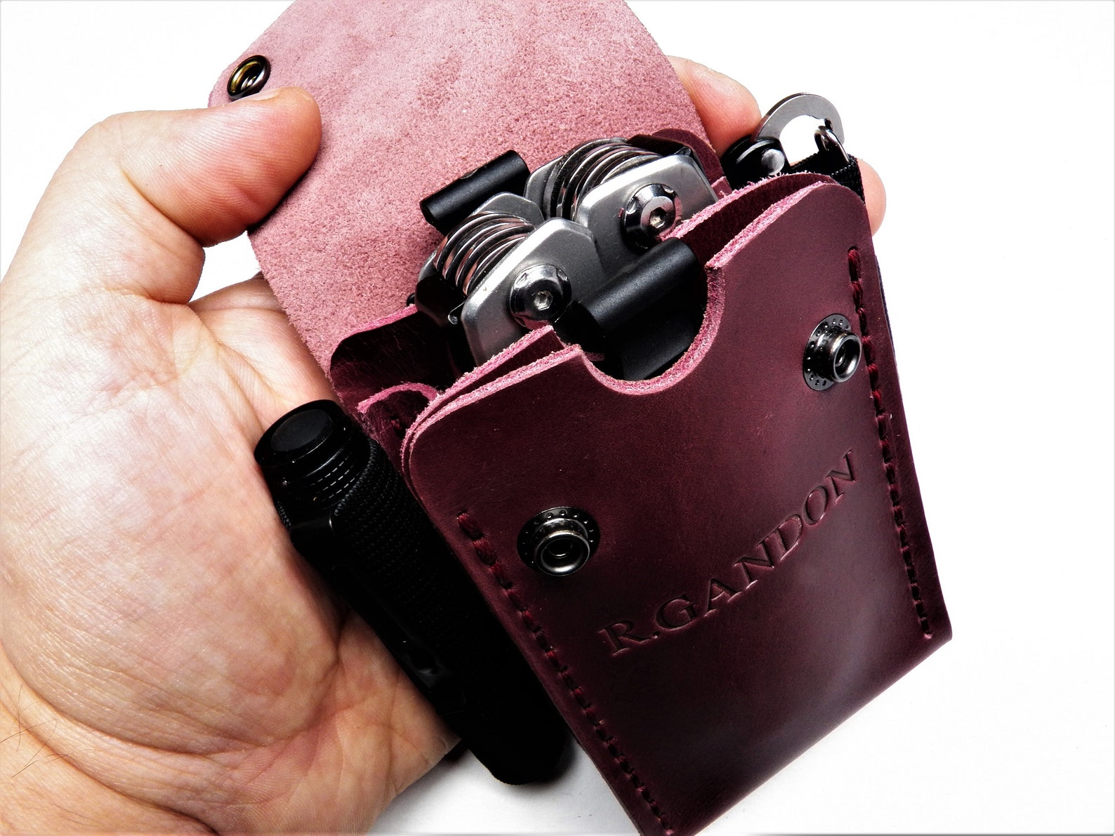 EDC Leather Belt Pouch EDC Pocket Organizer Pouch for Etsy