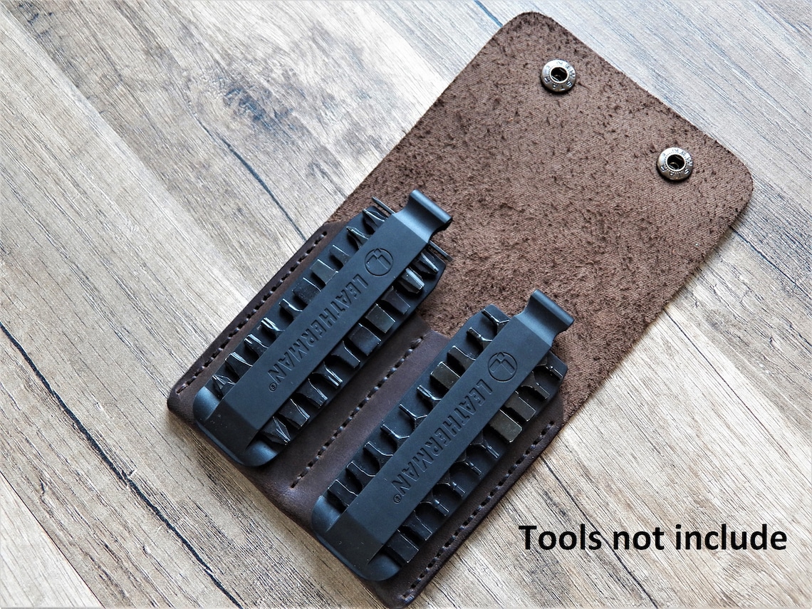 Leatherman Bit Kit Sheath Leatherman Wave Pouch EDC Organizer Etsy