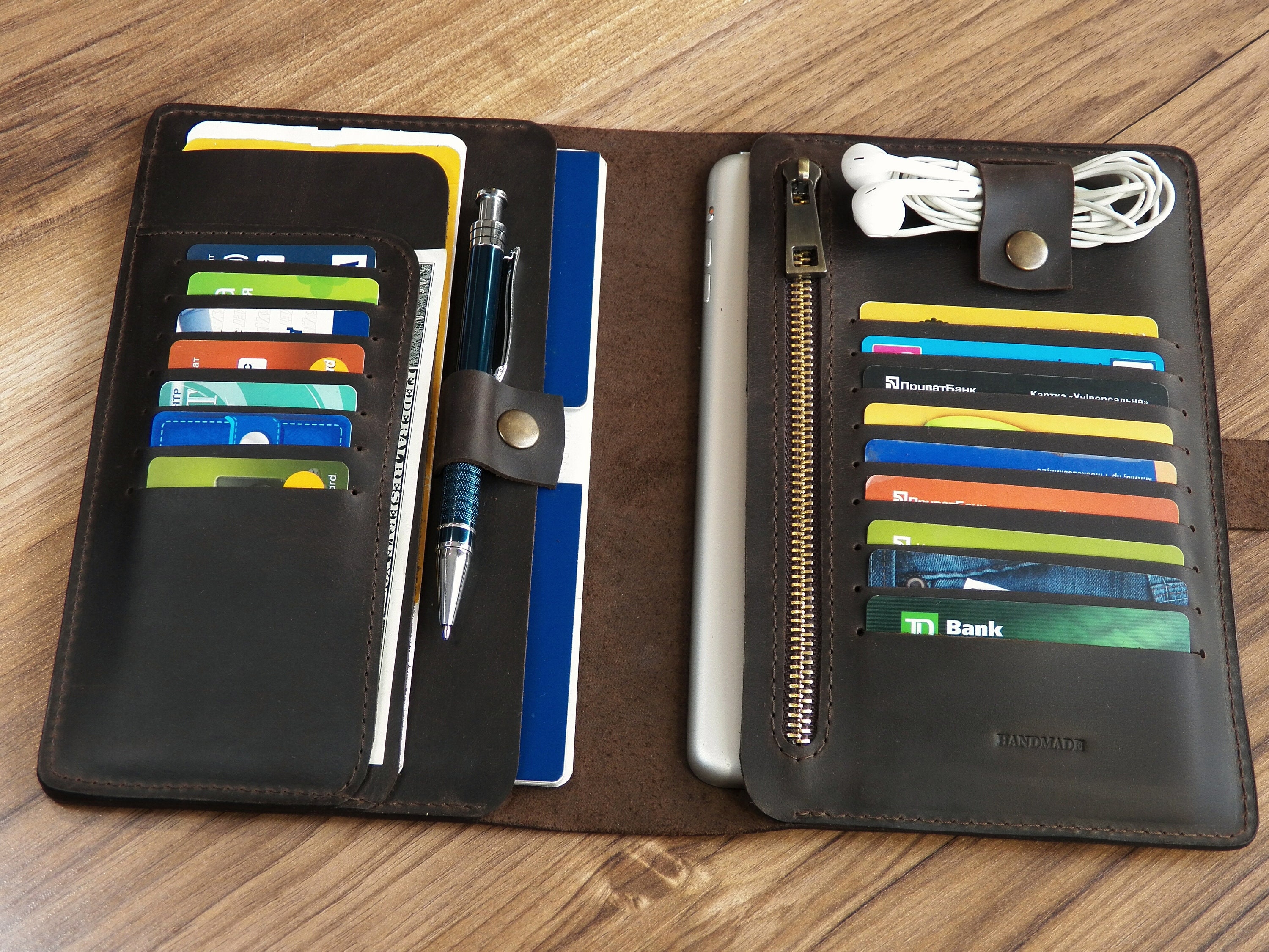 travel wallet organiser