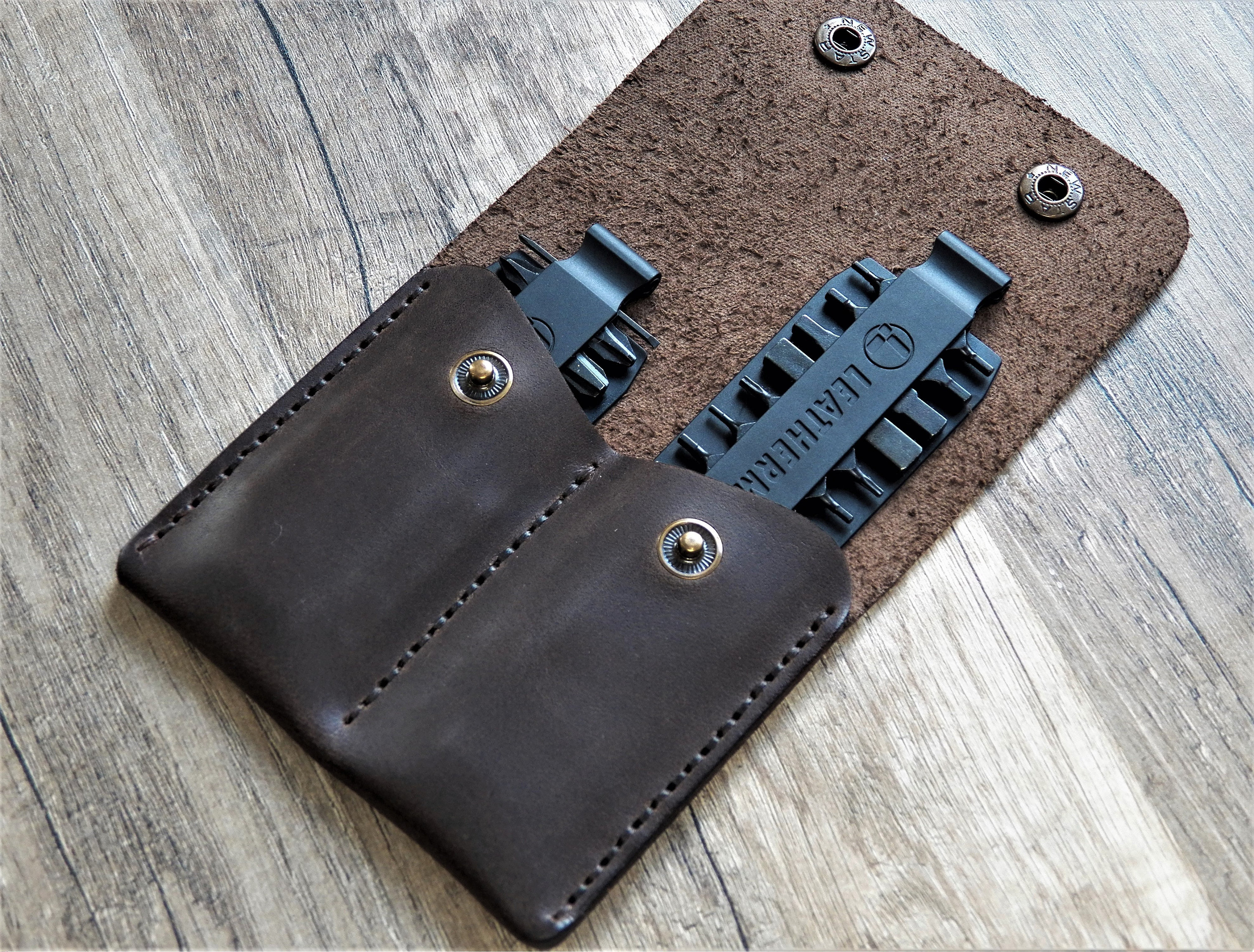 Leatherman bit kit sheath Leatherman wave pouch EDC organizer Etsy