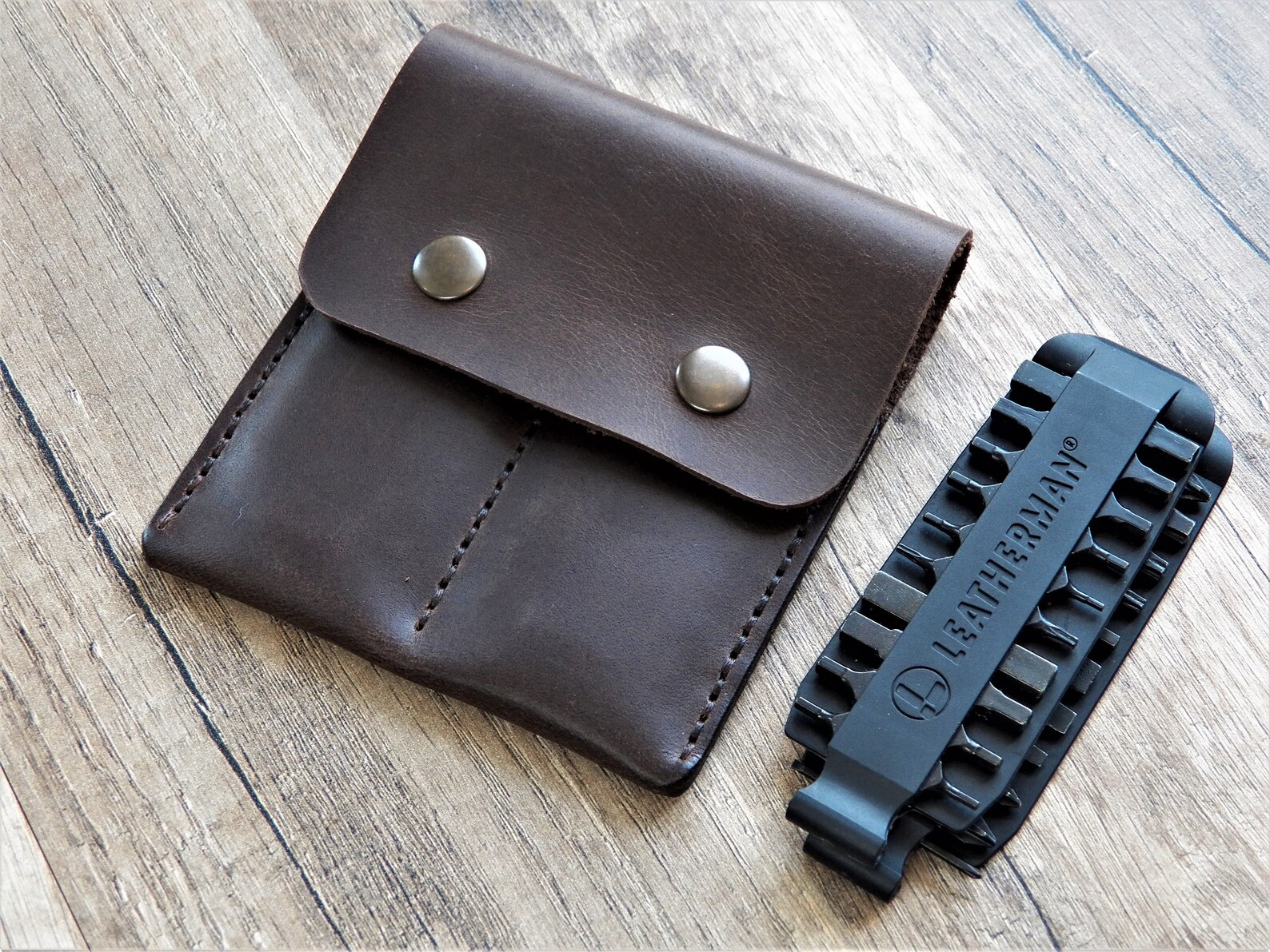 Leatherman Bit Kit Sheath Leatherman Wave Pouch EDC Organizer Etsy