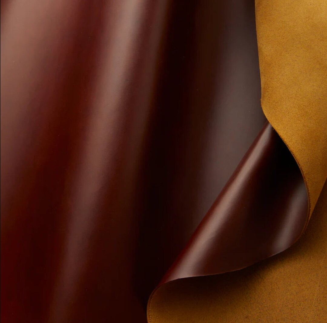 Realeather SS0811-2002 Suede Leather Sheet for Crafting, 3-4oz, Medium Brown, 1-Piece