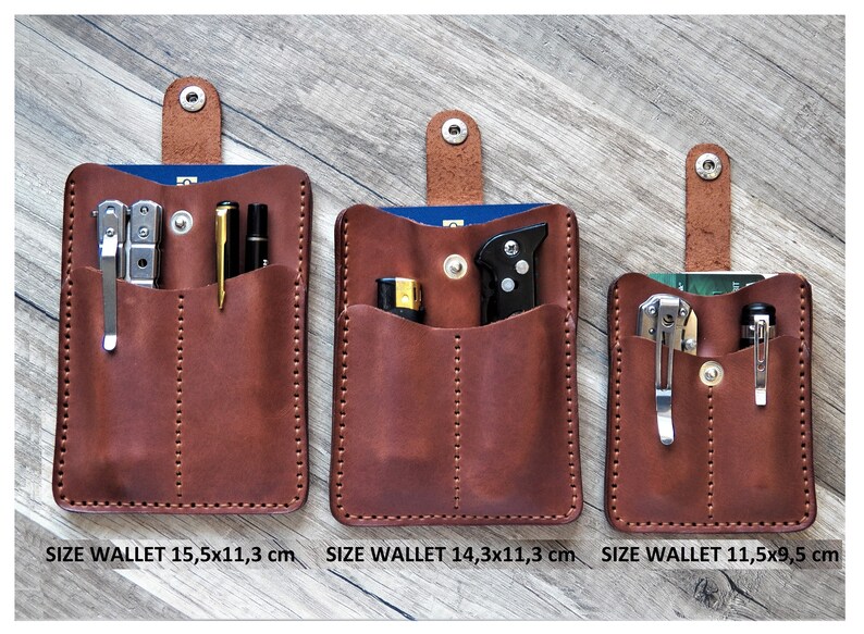 Leatherman wave pouch EDC organizer Leatherman leather sheath Etsy