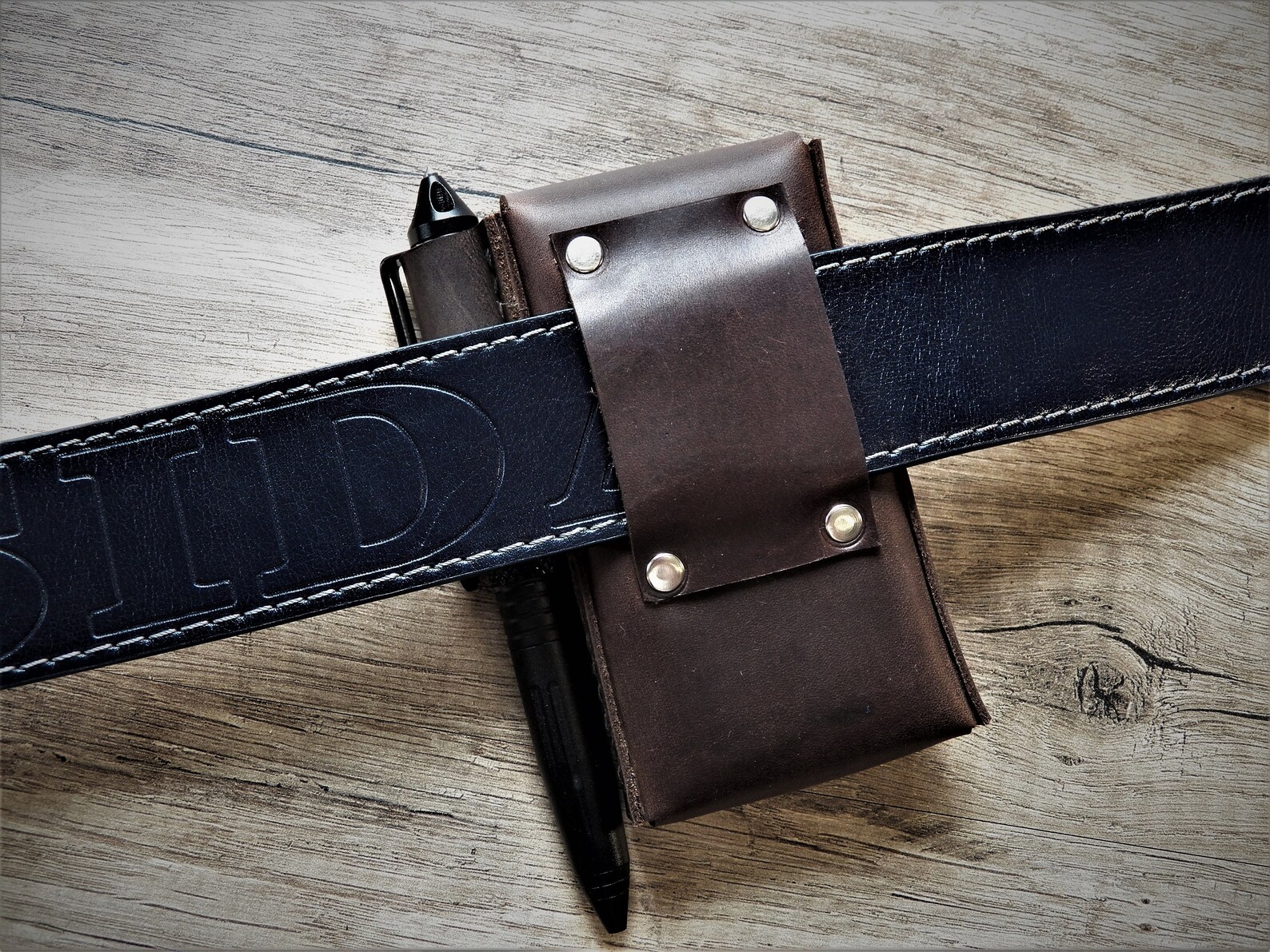 EDC Leather Belt Pouch EDC Pocket Organizer Pouch for Etsy