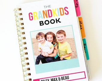 Printable Grandkids Memory Book