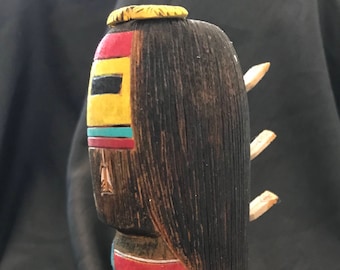 Nequatewa carved turtle Hopi traditional Kachina Doll