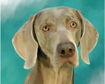 Weimaraner #1 Note Cards