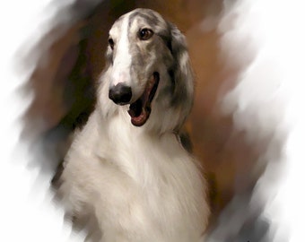 Borzoi #! Note Cards