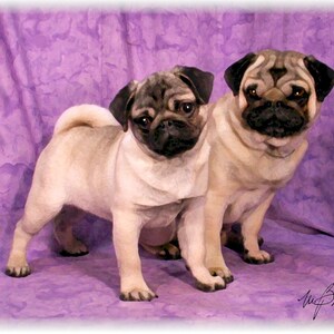 Tarjetas Pug #7