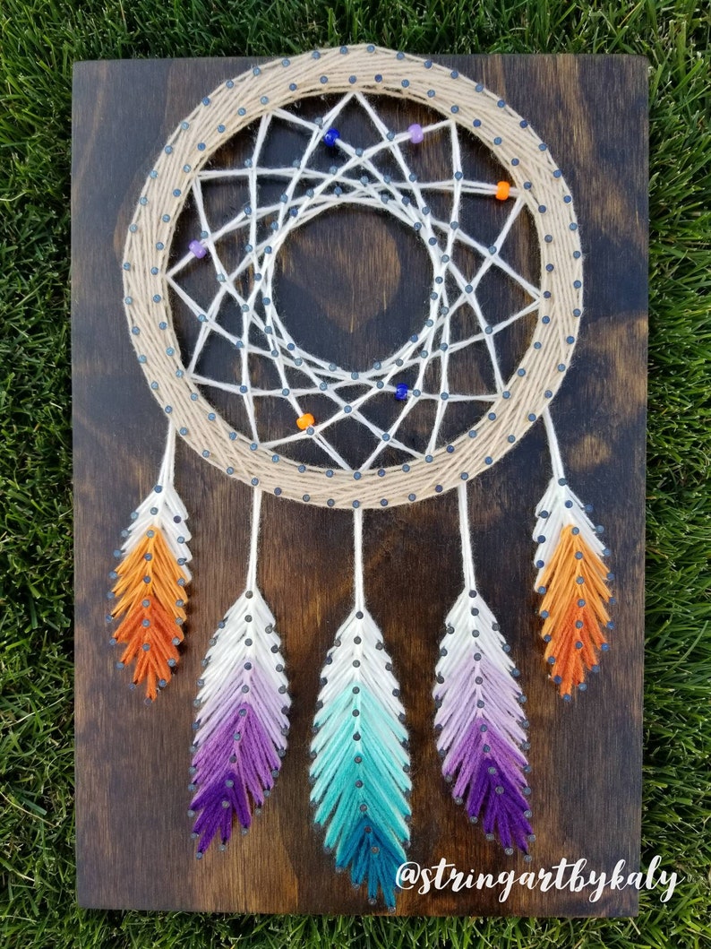 Dreamcatcher String Art | Etsy