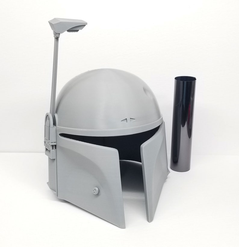 Boba Fett Dented Helmet Kit Moving Rangefinder Mirrored - Etsy