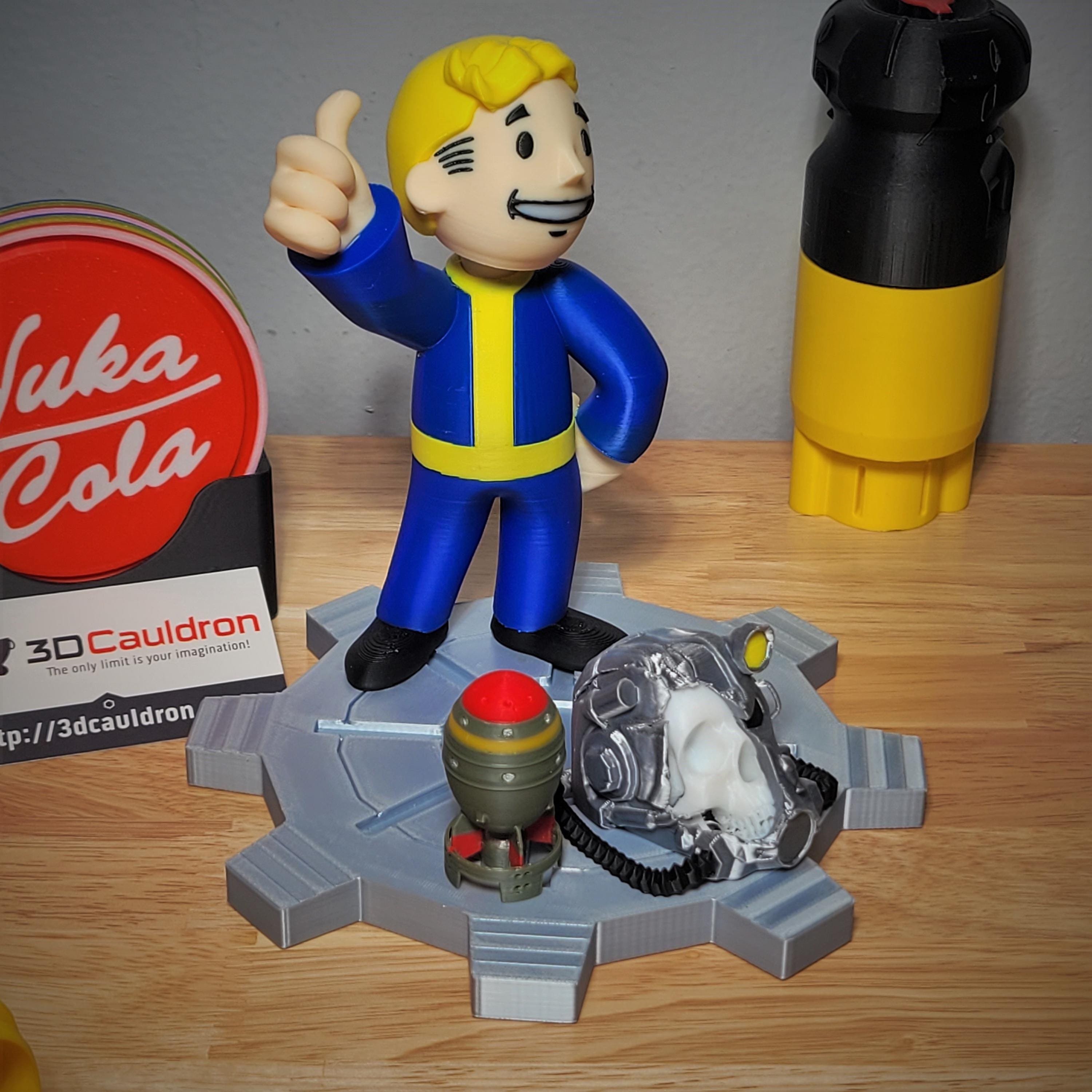 Vault Boy Bobblehead | Controller Holder - Etsy Vault Boy Bobblehead | Controller Holder - Etsy