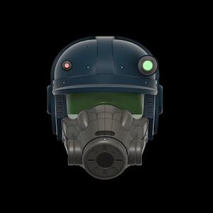 Fallout Marine Helmet | Scaled to Fit | Raw DIY Kit