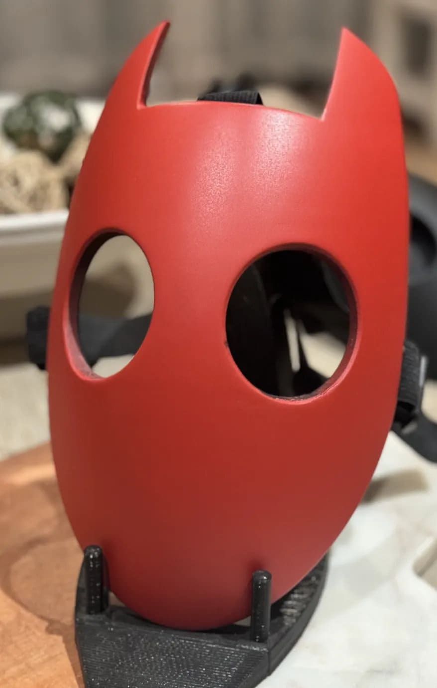Horned Faceless Mask for your Costume | Raw DIY Kit | Wearable Accessory