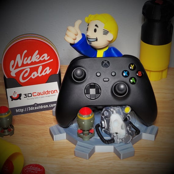Vault Boy Bobblehead | Controller Holder - Etsy