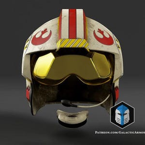 Raw DIY Helmet Accessory for Rebel Pilot | Scaled to Fit