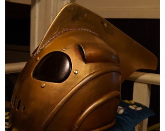 Wearable Helmet for Rocketeer Costumes | Scaled to Fit | Physical DIY Kit