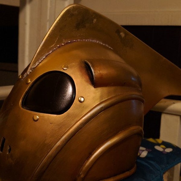 Wearable Helmet for Rocketeer Costumes | Scaled to Fit | Physical DIY Kit