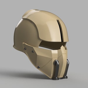 Synth Field Helmet for Fall out Costumes | Raw DIY Parts Kit | Scaled to Fit