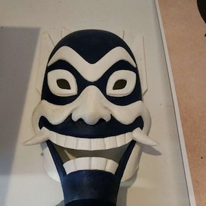 Blue Spirit Mask for your Avatar Costume | Raw DIY Kit | Wearable Accessory