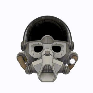 Fallout Secret Service Helmet | Scaled to Fit | Raw DIY Kit