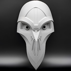 Raw DIY Mask Accessory for Tales of the Jedi Inquisitor Mask | Scale to Fit