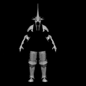 Witch King Helmet and Armor | Scaled to Fit