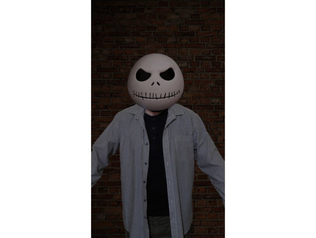 Wearable Mask for Your Jack Skellington Costume Etsy