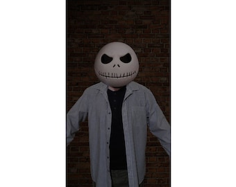 Wearable Mask for your Jack Skellington Costume