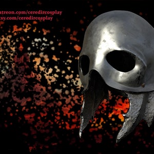 Raw DIY Helmet Accessory for Orc Costumes | Scale to Fit