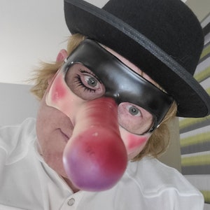 Mask Accessory for Clockwork Orange Costumes | Unpainted DIY Kit | Scaled to Fit