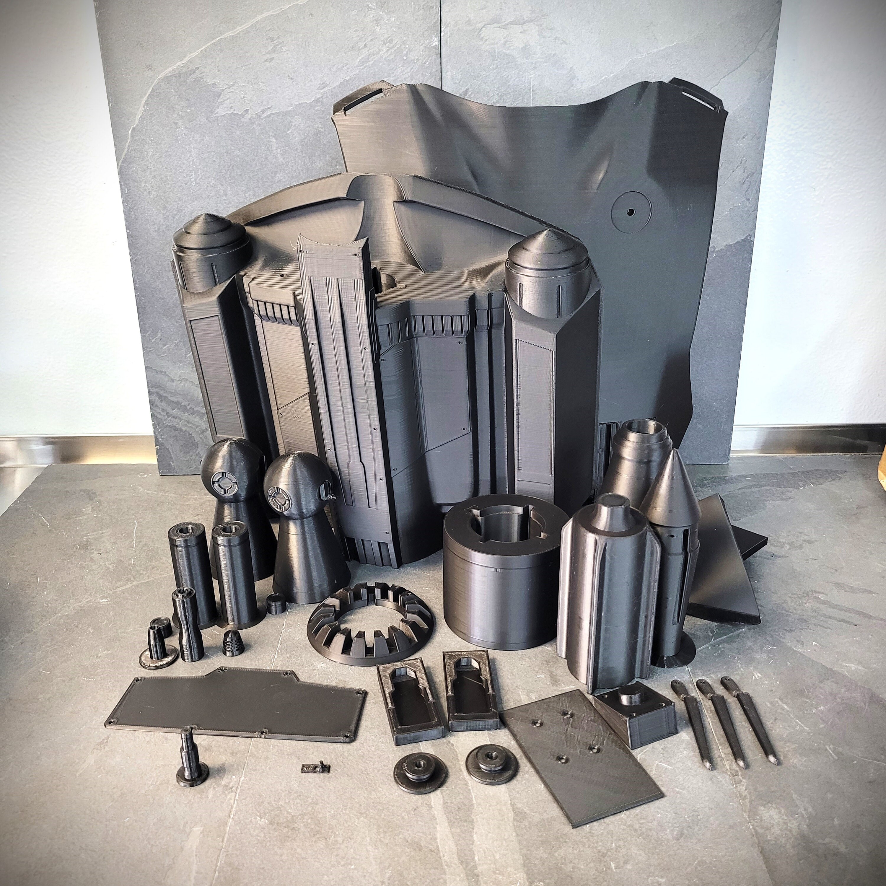 【自作】ボバ・フェット　ジェットパック　DIY JetPack BobaFett ボバ・フェットのジェットパックの書 | 正確 | 取り付けシステム