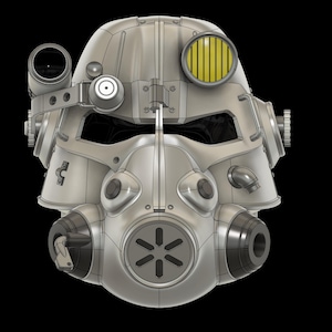 Fallout T-45 Power Armor Helmet | Scaled to Fit | Raw DIY Kit