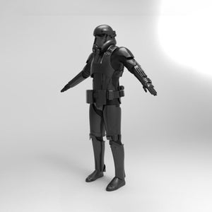 Death Trooper Armor | Scaled to Fit | Raw DIY Kit