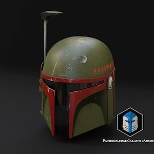 BOBF Helmet Kit | Boba Fresh | Book of Boba | Includes Visor | Physical DIY Kit
