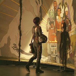 Rückenschild Rüstung für Ihr Sabine Wren Kostüm 2023 Ahsoka | Passend skaliert