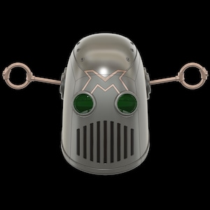 Fallout Mechanist Helmet | Scaled to Fit | Raw DIY Kit