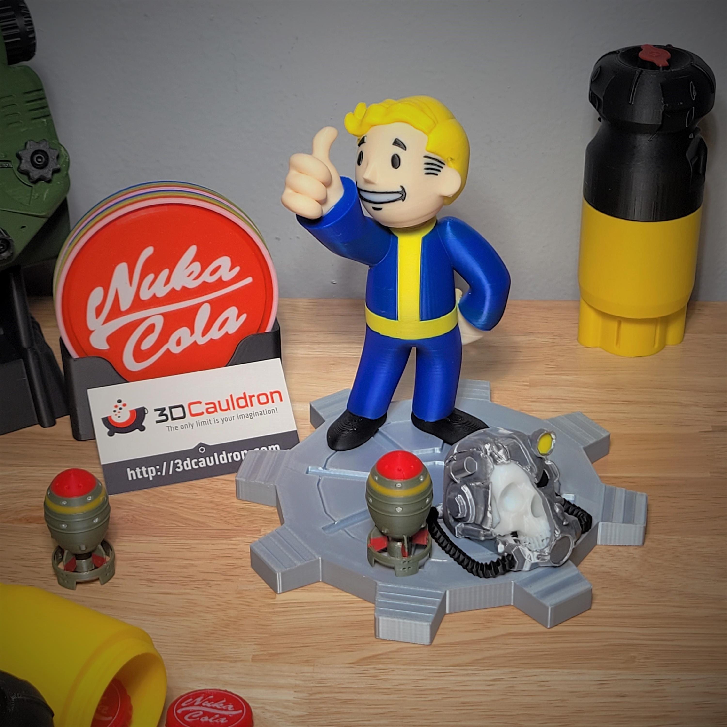 Vault Boy Bobblehead | Controller Holder - Etsy Vault Boy Bobblehead | Controller Holder - Etsy