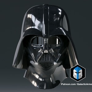 Darth Helmet Accessory for Vader Costumes | Scaled to Fit | Raw DIY Kit